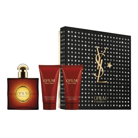 ysl opium flower|ysl opium gift set.